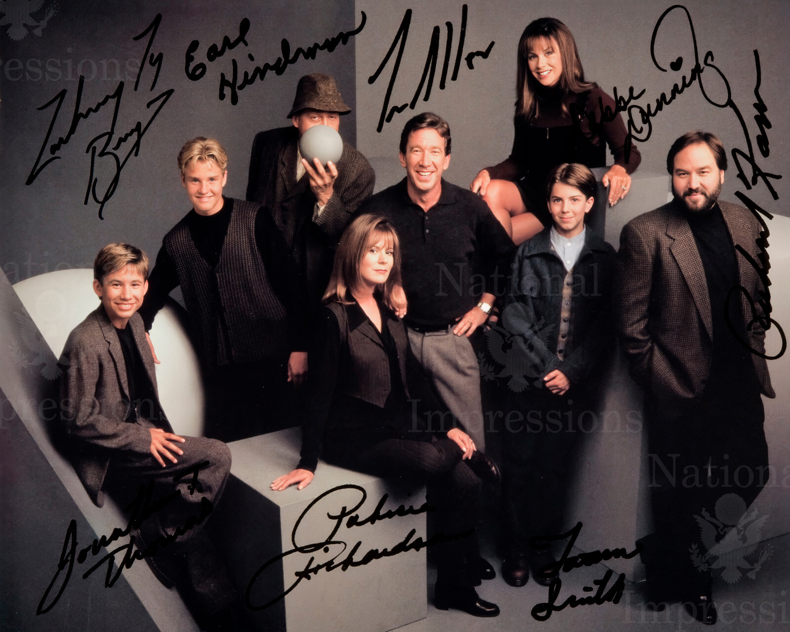 Entire Cast of Home Improvement autographed 8x10 Photo FREE REPRINT