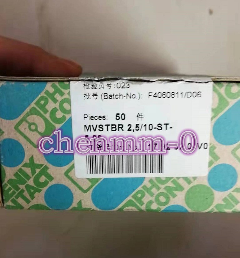 50pcs/box NEW phoenixcontact 1792320 MVSTBR2.5/10-ST-5.08mm #YY 50pcs/box NEW phoenixcontact 1792320 MVSTBR2.5/10-ST-5.08mm #YY