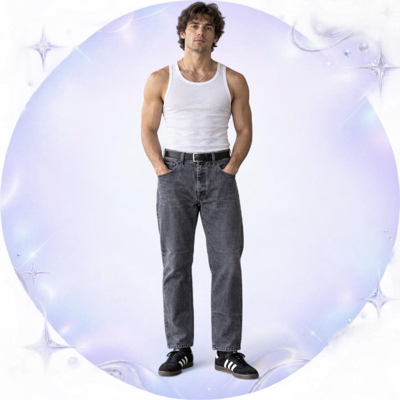 Lee Gray Acid Wash Relaxed Straight Leg Jeans 34x29 Lee Gray Acid Wash Relaxed Straight Leg Jeans 34x29