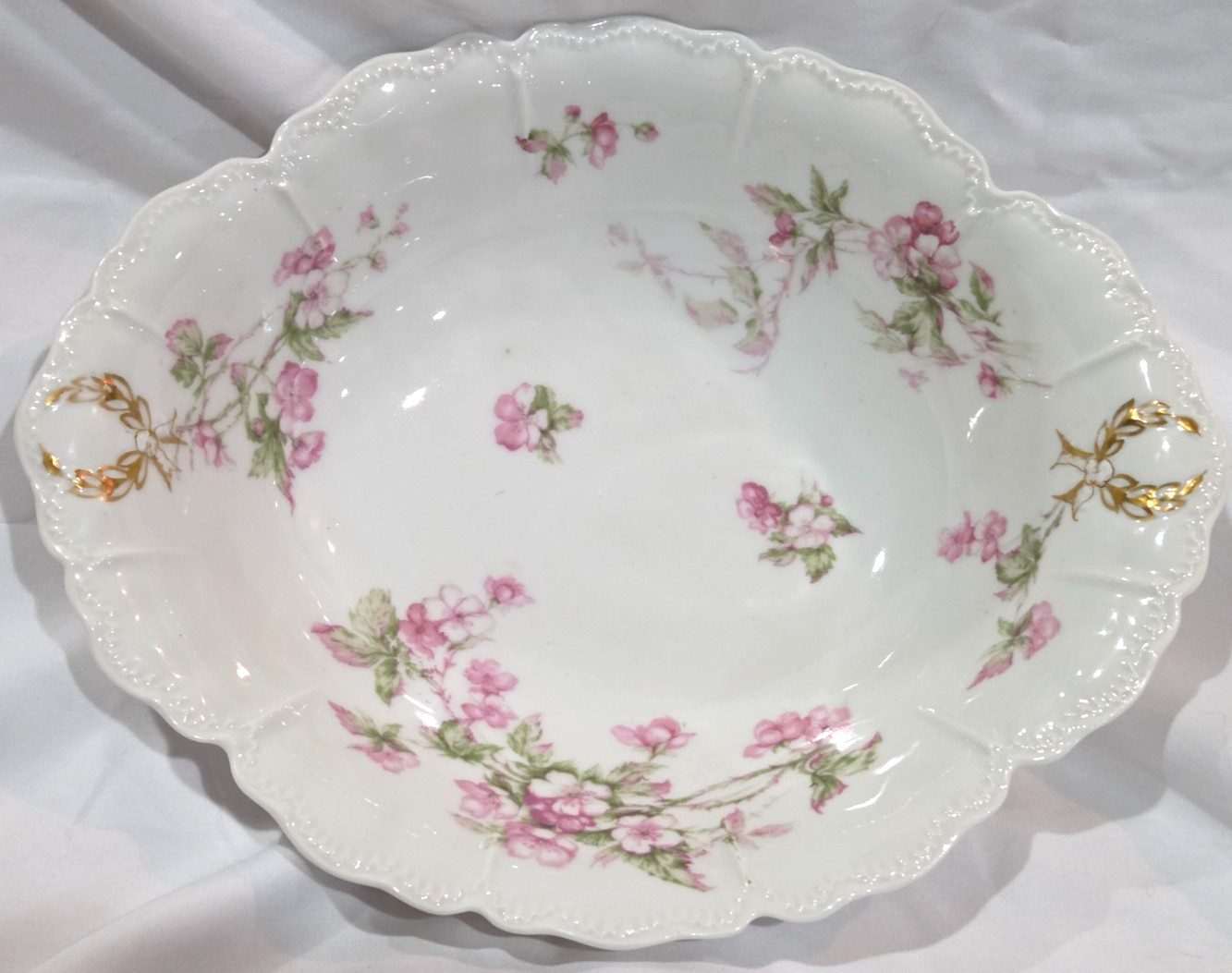 10-in Vegetable Serving Platter, Haviland & Co, Limoges France, Miramar Pattern 10-in Vegetable Serving Platter, Haviland & Co, Limoges France, Miramar Pattern