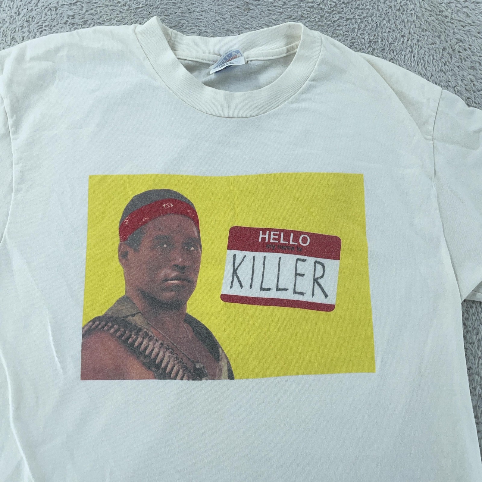 Vintage O.J. Simpson Hello My Name is Killer Shirt Mens M/L Made in USA 90s
