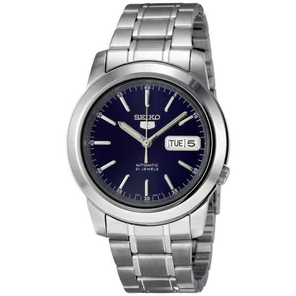 Seiko Series 5 Automatic Blue Dial Men\'s Watch SNKE51