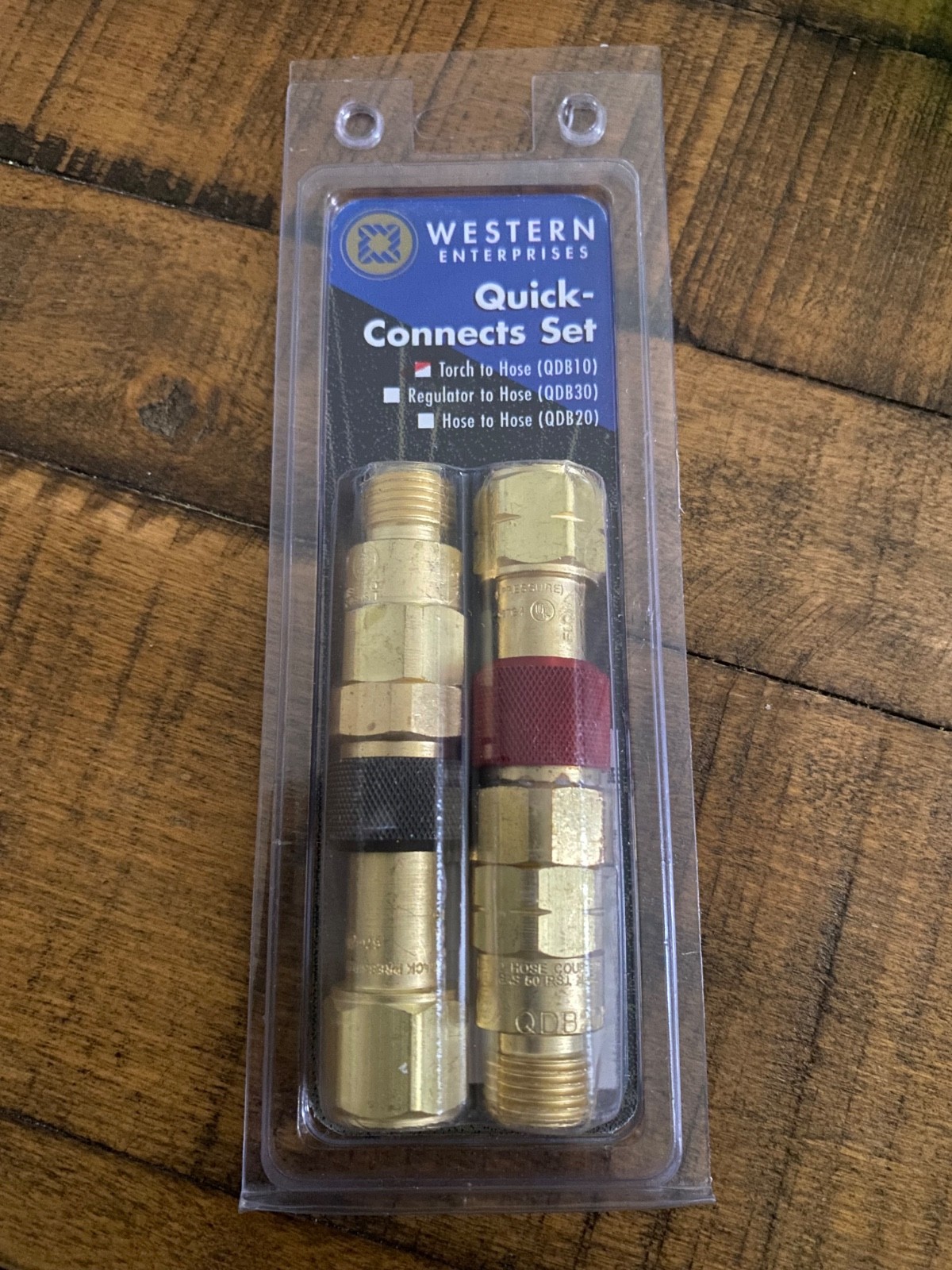 Western Enterprises QDB10 Torch to Hose Quick Connect/Disconnect Set Western Enterprises QDB10 Torch to Hose Quick Connect/Disconnect Set