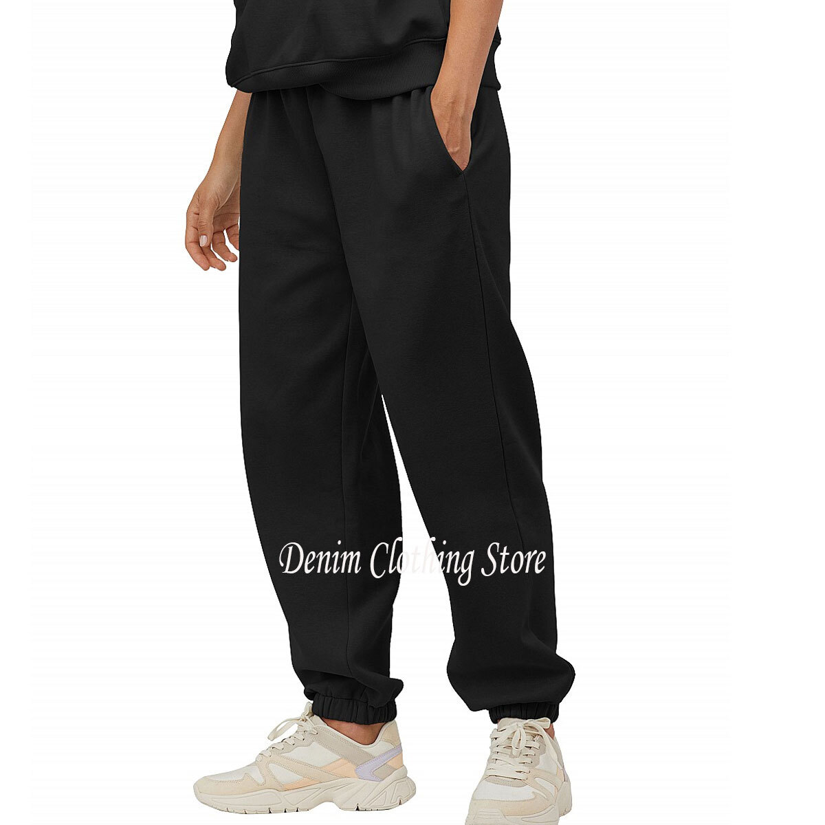 Men\'s Women Fleece Sweatpants Midweight Lounge Joggers Running Gym Pants S-5XL Men\'s Women Fleece Sweatpants Midweight Lounge Joggers Running Gym Pants S-5XL
