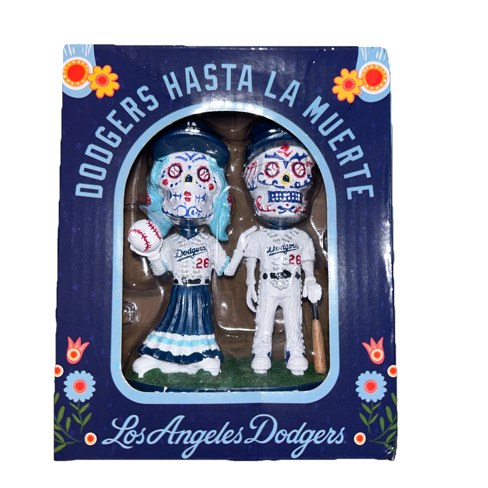 Dia De Los DODGERS Sugar Skull Bobblehead 9/8/26 - 2026 Dia de Los Muertos SGA Dia De Los DODGERS Sugar Skull Bobblehead 9/8/26 - 2026 Dia de Los Muertos SGA
