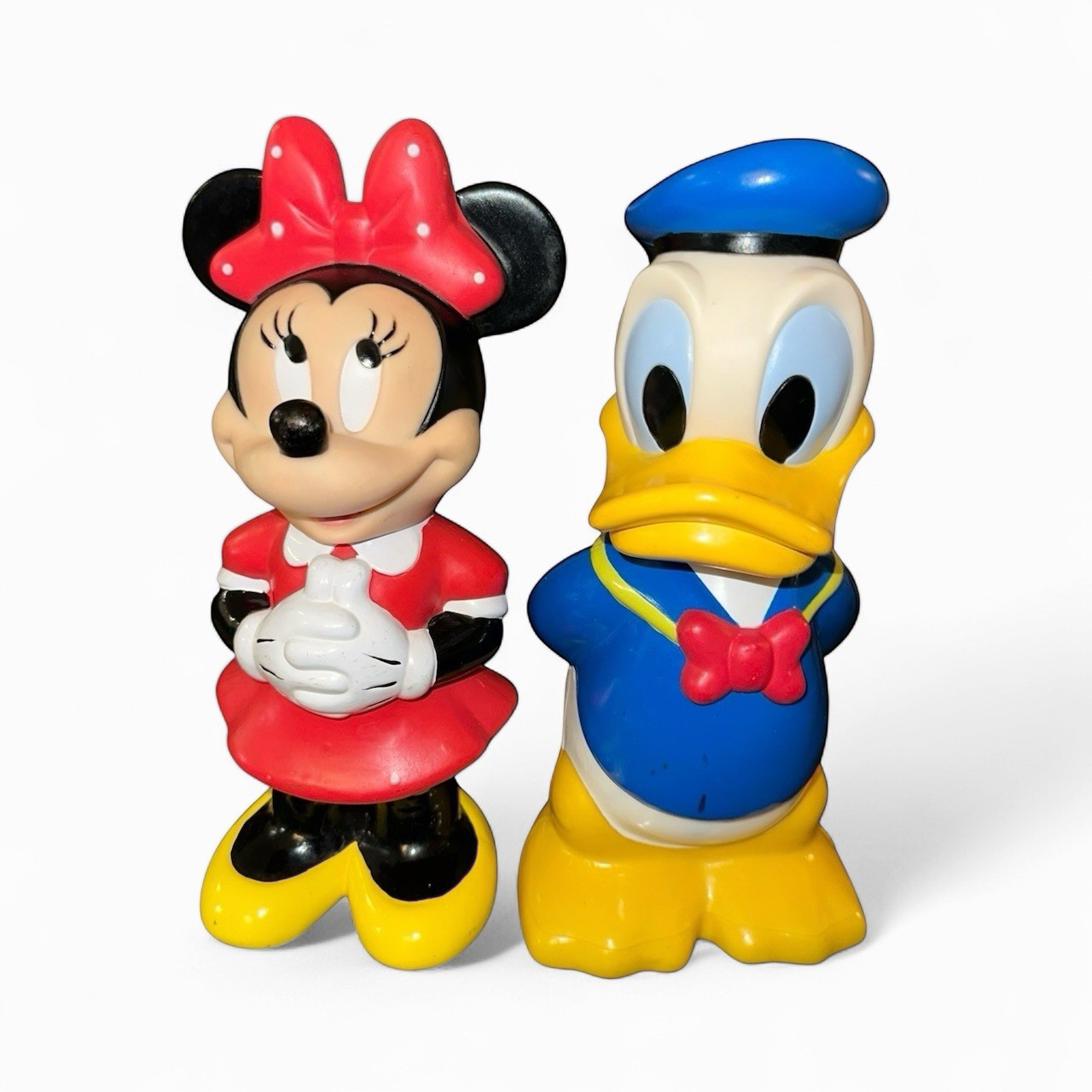 Vintage Walt Disney World Minnie Mouse Donald Duck Souvenir Cups