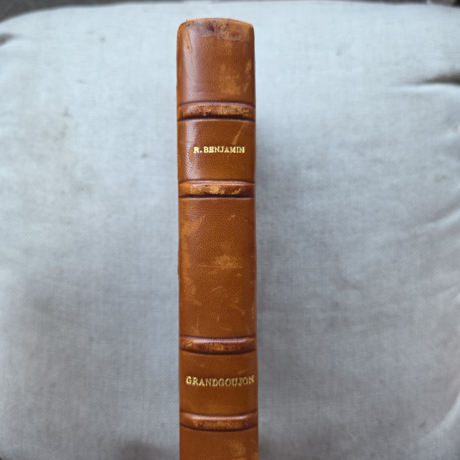 SIGNED Rene Benjamin Grandgoujon 1919 1st Ed Inscribed Association Copy French