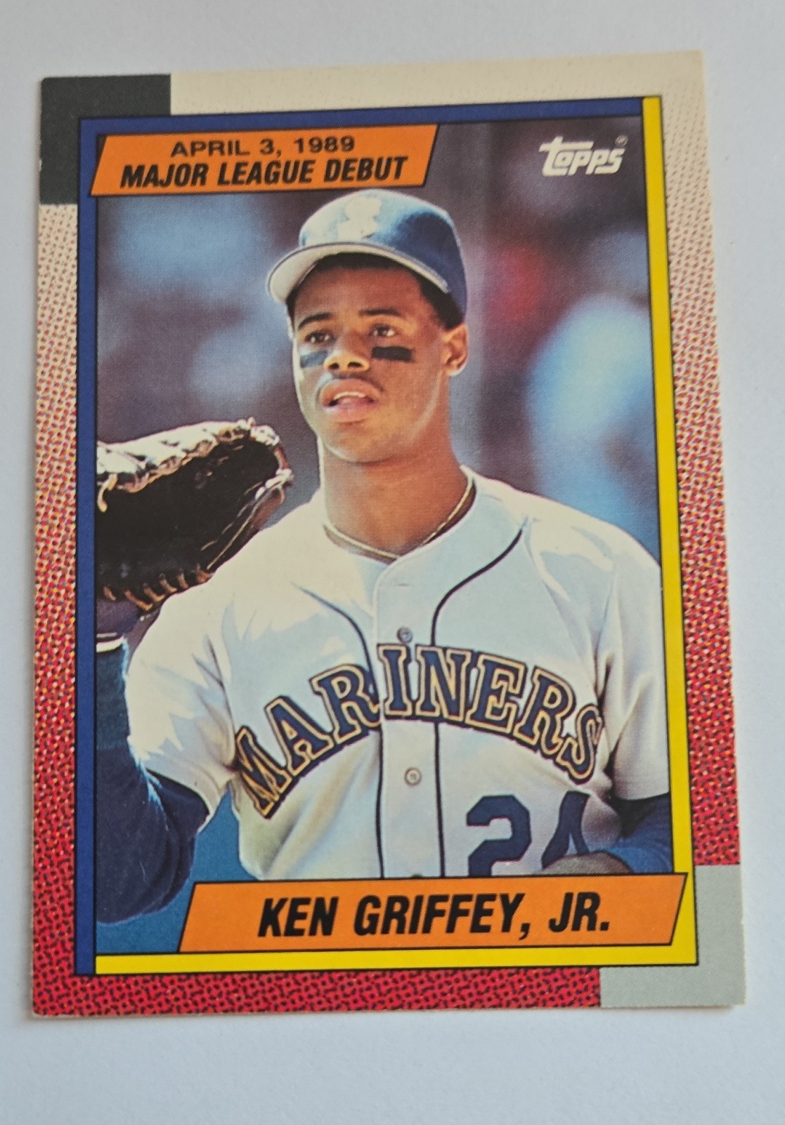 1989-90 Topps Major League Debut 1989 - Ken Griffey Jr #46 (RC) 1989-90 Topps Major League Debut 1989 - Ken Griffey Jr #46 (RC)