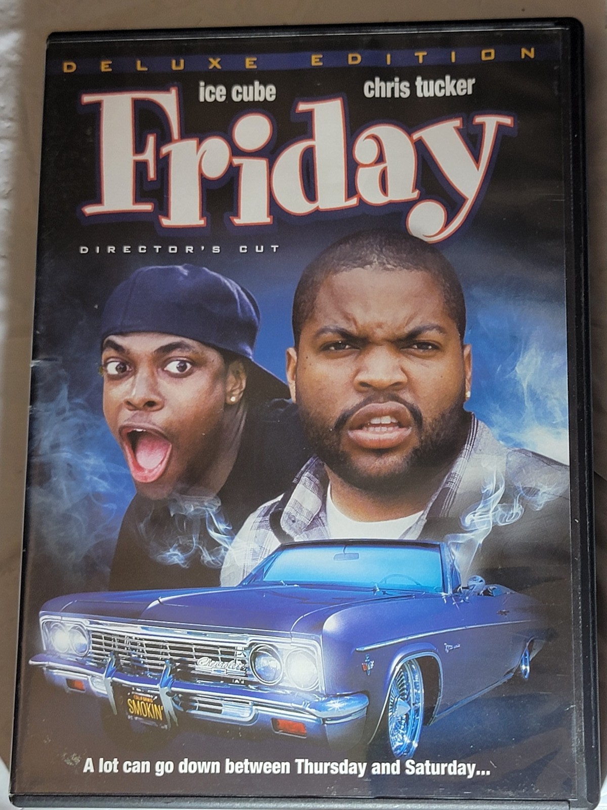 Friday Director\'s Cut DVD Ice Cube Chris Tucker New Line Cinema Friday Director\'s Cut DVD Ice Cube Chris Tucker New Line Cinema