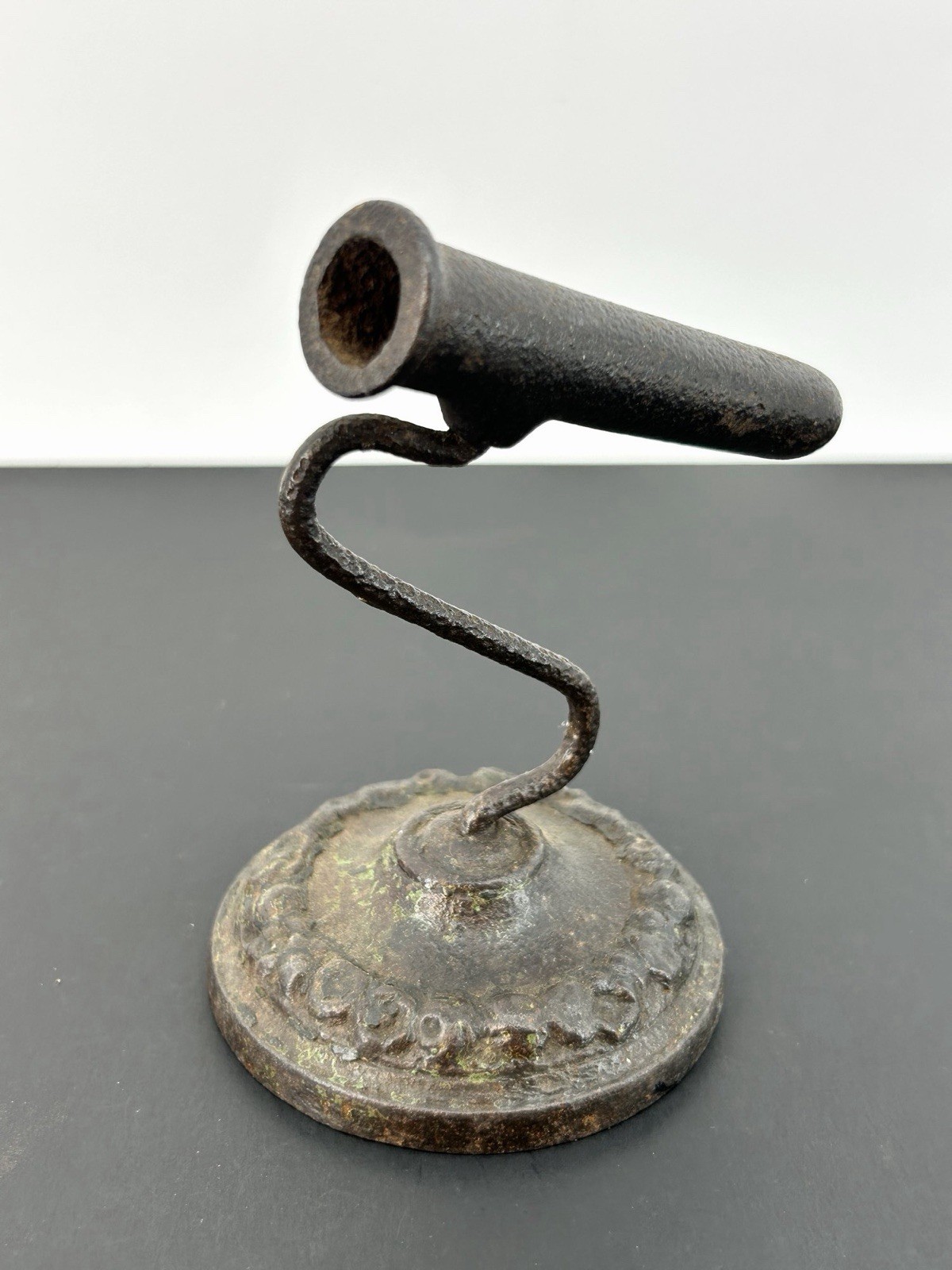 antique Victorian cast-iron goffering iron antique Victorian cast-iron goffering iron