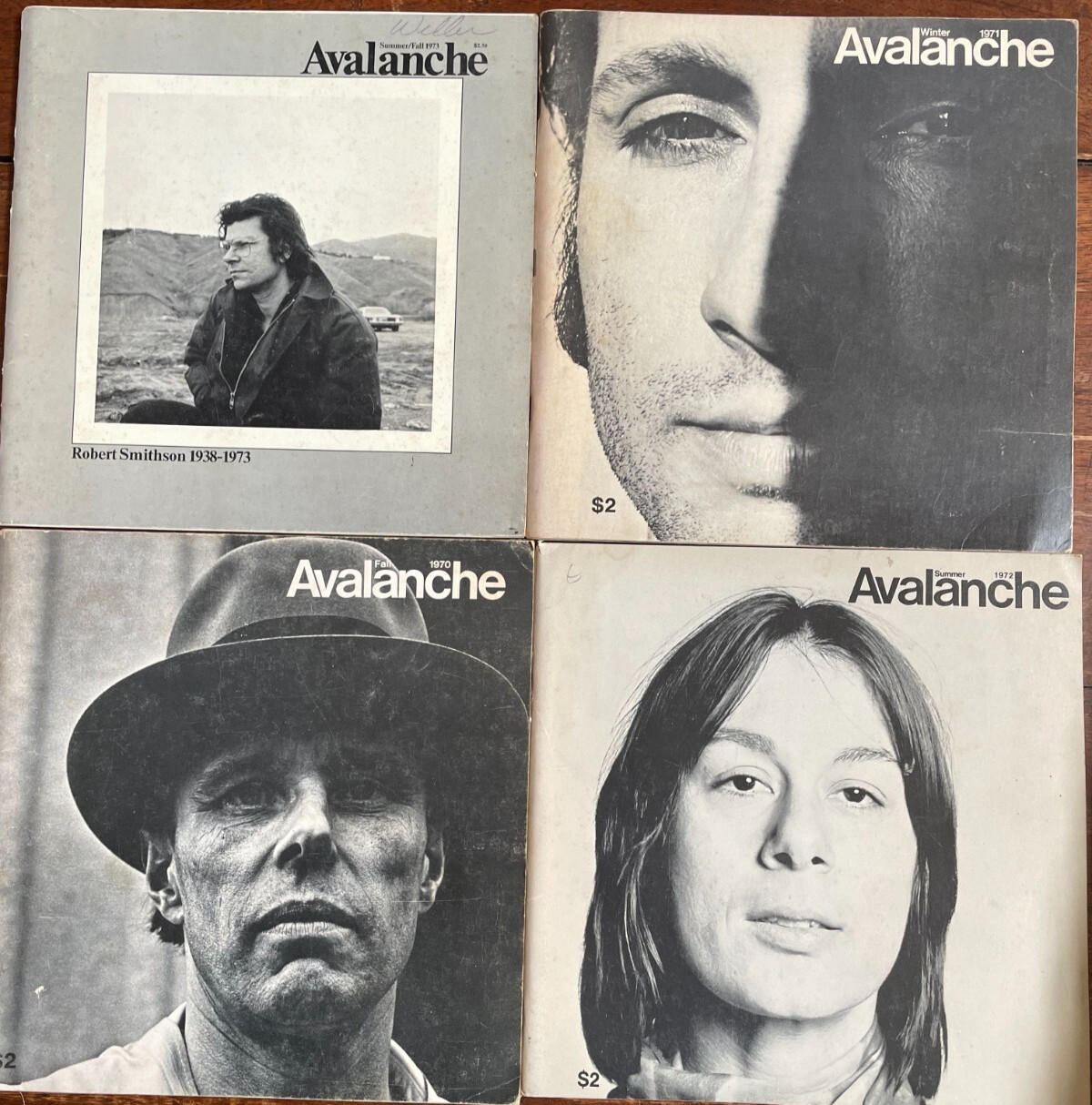 Avalanche Magazines Four issues between 1970 1 to SummerFall 1973 8 G2U Avalanche Magazines Four issues between 1970 1 to SummerFall 1973 8 G2U
