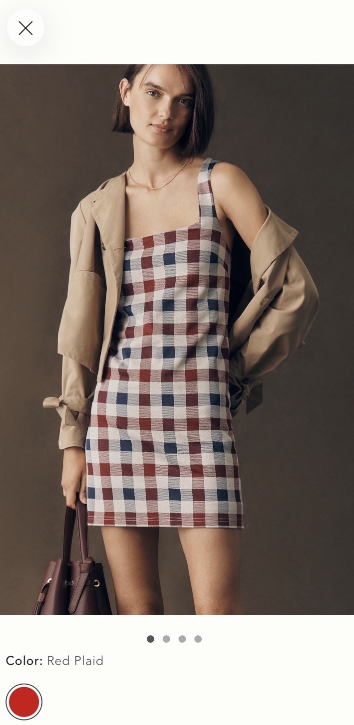 NWT Anthropologie Maeve Shift Mini Dress XL NWT Anthropologie Maeve Shift Mini Dress XL