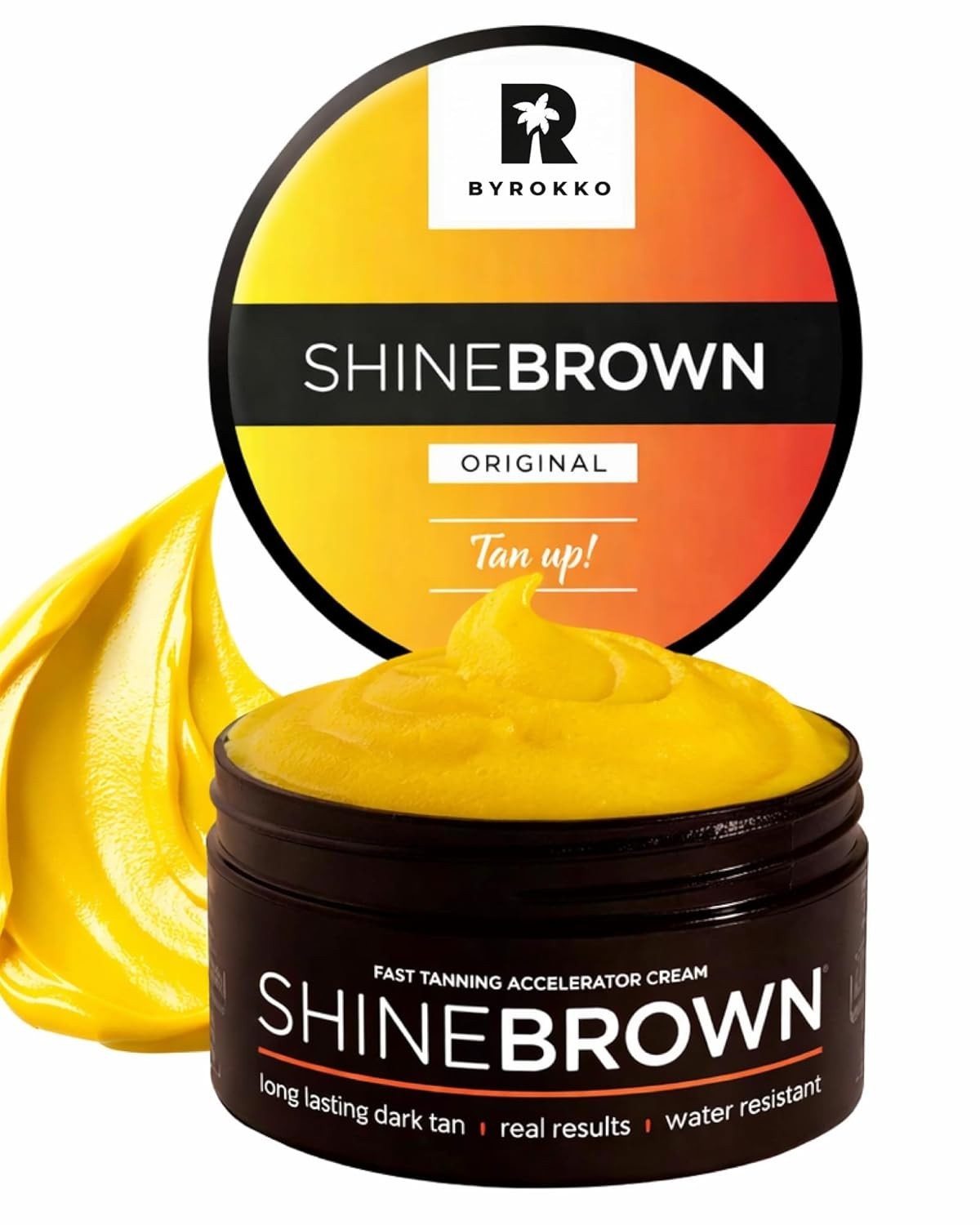 BYROKKO Shine Brown Premium Tanning Accelerator lotion Cream 6.4 Fl Oz BYROKKO Shine Brown Premium Tanning Accelerator lotion Cream 6.4 Fl Oz