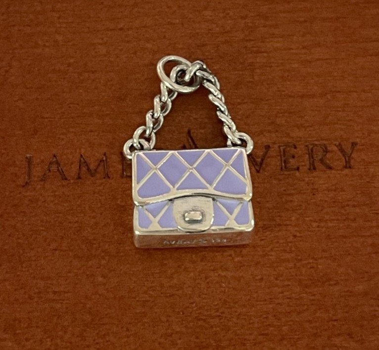 James Avery Enamel Fashion Purse Charm S925 Pendant James Avery Enamel Fashion Purse Charm S925 Pendant