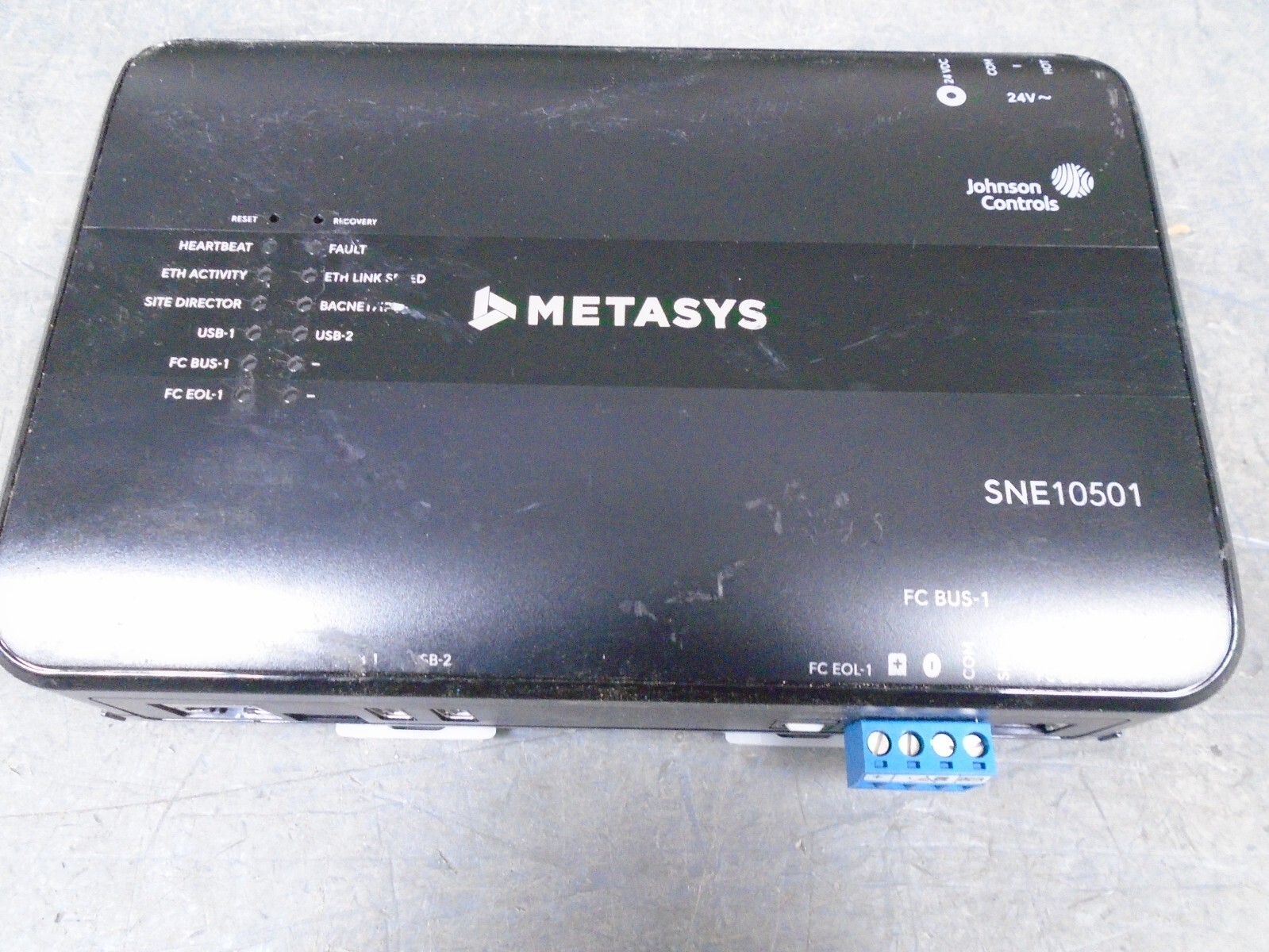 Johnson Controls SNE 10501 Metasys M4-SNE10501-0 Controller Johnson Controls SNE 10501 Metasys M4-SNE10501-0 Controller