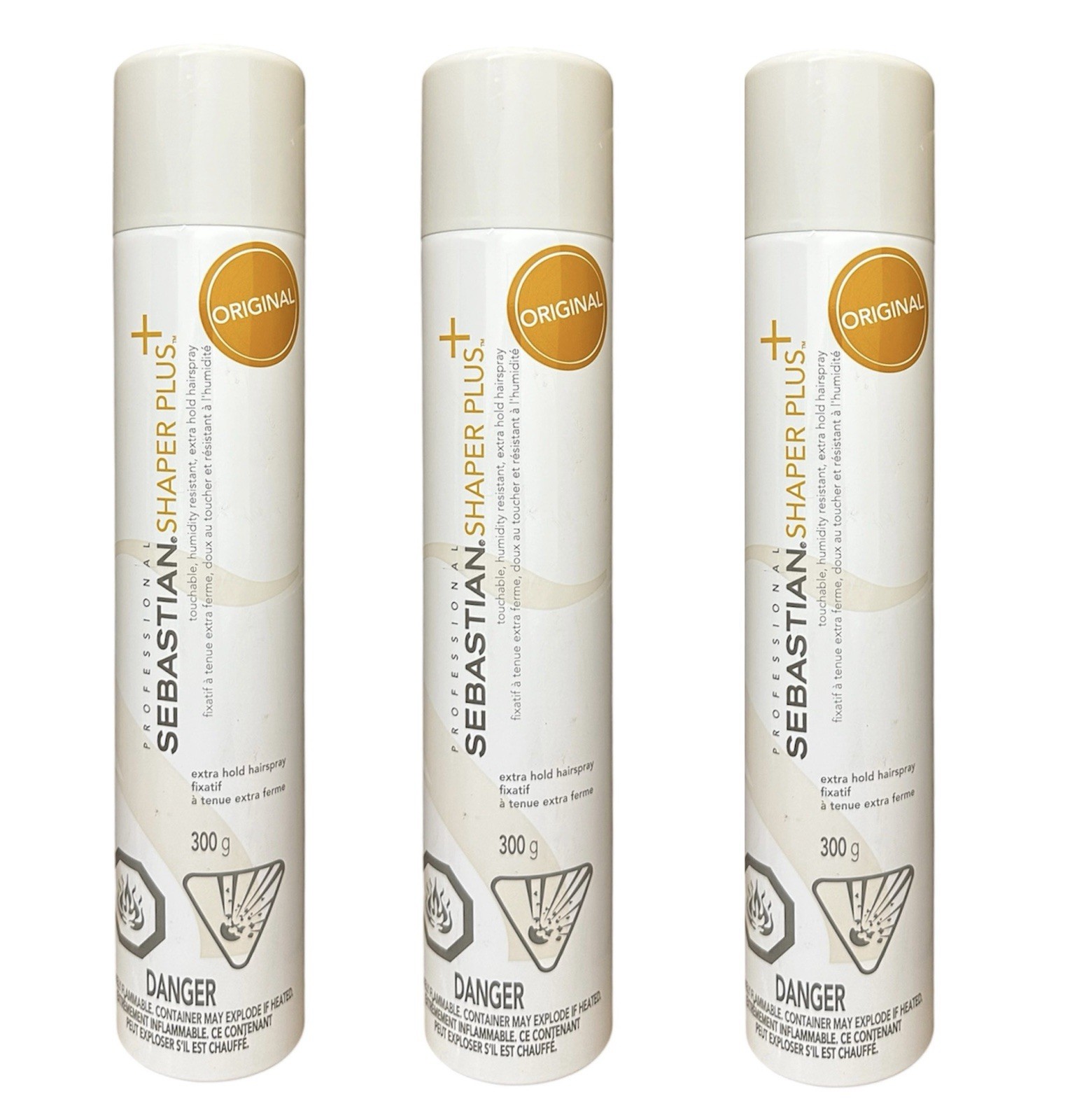 Sebastian Shaper Plus Original Extra Hold Hairspray 300 g (Pack of 3) Sebastian Shaper Plus Original Extra Hold Hairspray 300 g (Pack of 3)
