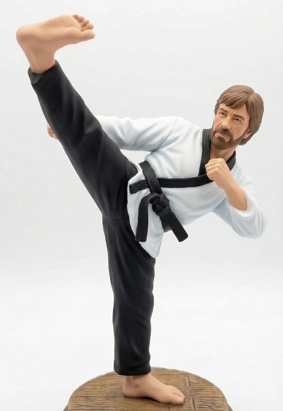 Custom Made Chuck Norris Figurine 11cm tall