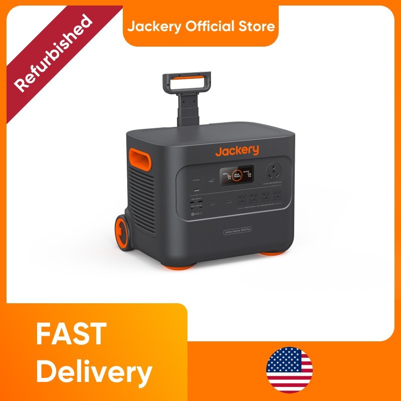 Jackery Refurbished Explorer 2000 Plus Portable Power Station,1999Wh Jackery Refurbished Explorer 2000 Plus Portable Power Station,1999Wh