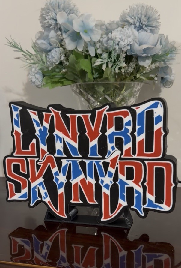 Lynyrd Skynyrd Light-Up Collectible Sign Rock & Pop Band Memorabilia