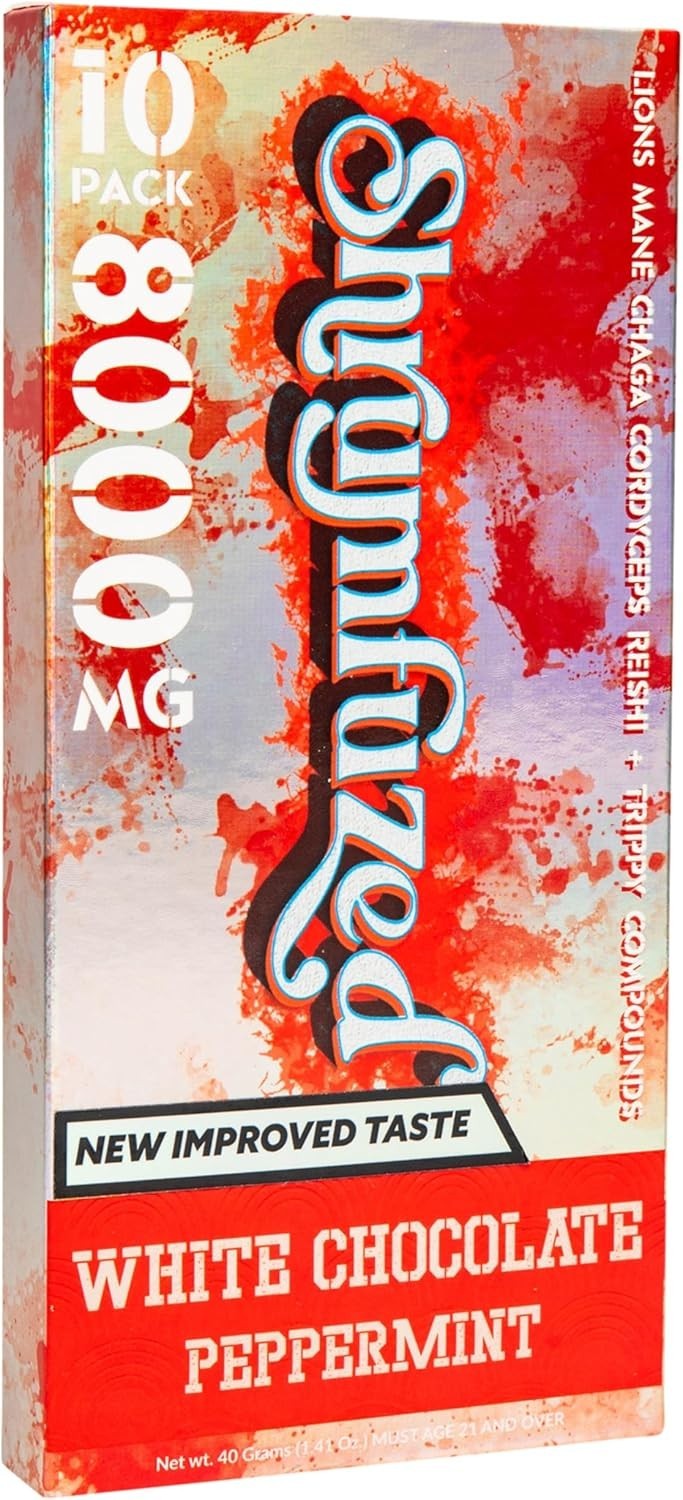 Shrumfuzed™ Nootropic Gummies 8000mg | White Chocolate Peppermint | Lion's Mane Shrumfuzed™ Nootropic Gummies 8000mg | White Chocolate Peppermint | Lion's Mane