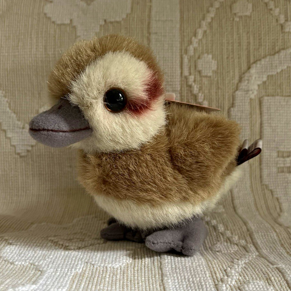 GUND Ducklette Stuffed Animal Plush Toy, Brown White Gray