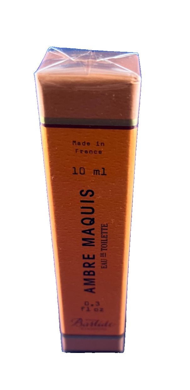 Bastide Eau de Toilette Ambre Maquis 0.3oz NEW IN SEALED BOX