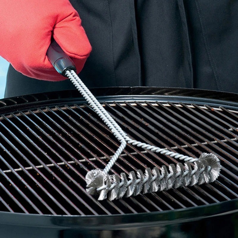 Barbecue Grill BBQ Brush Clean Tool Grill Accessories Stainless Steel Bristles Barbecue Grill BBQ Brush Clean Tool Grill Accessories Stainless Steel Bristles