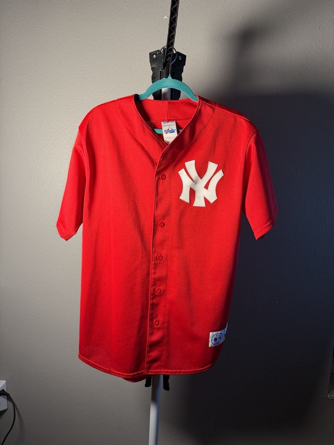 Vintage 90s Early 00s New York Yankees Majestic Derek Jeter ... Vintage 90s Early 00s New York Yankees Majestic Derek Jeter ...