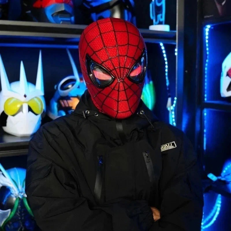 Amazing Spider-Man Mask Moving &Lightning Eyes (with Free Spider-Man Cap) In US