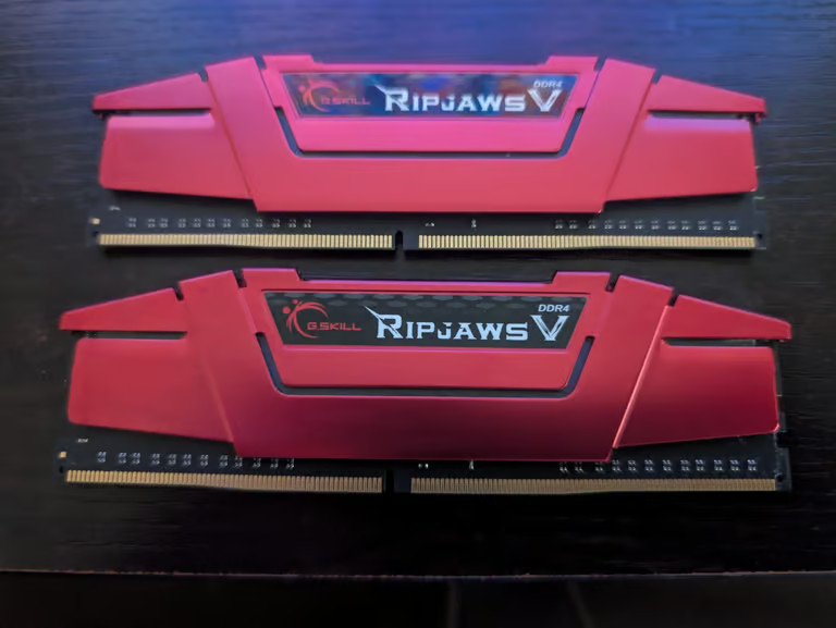 G.Skill Ripjaws V DDR4 RAM 3600 cl19 2x8gb (16gb set) G.Skill Ripjaws V DDR4 RAM 3600 cl19 2x8gb (16gb set)