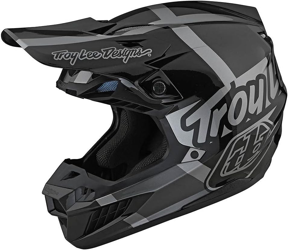 Troy Lee Designs SE5 Motorcycle Helmet Quattro Gray Size Large