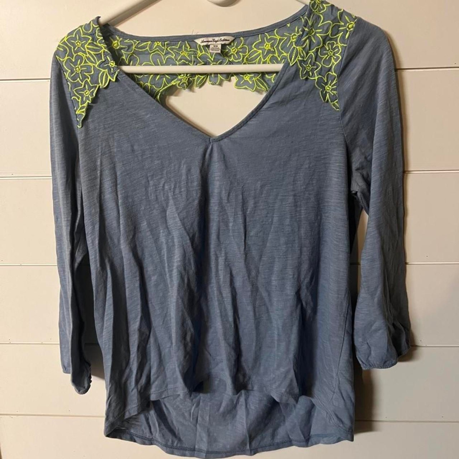American-eagle Women\'s Blue Blouse