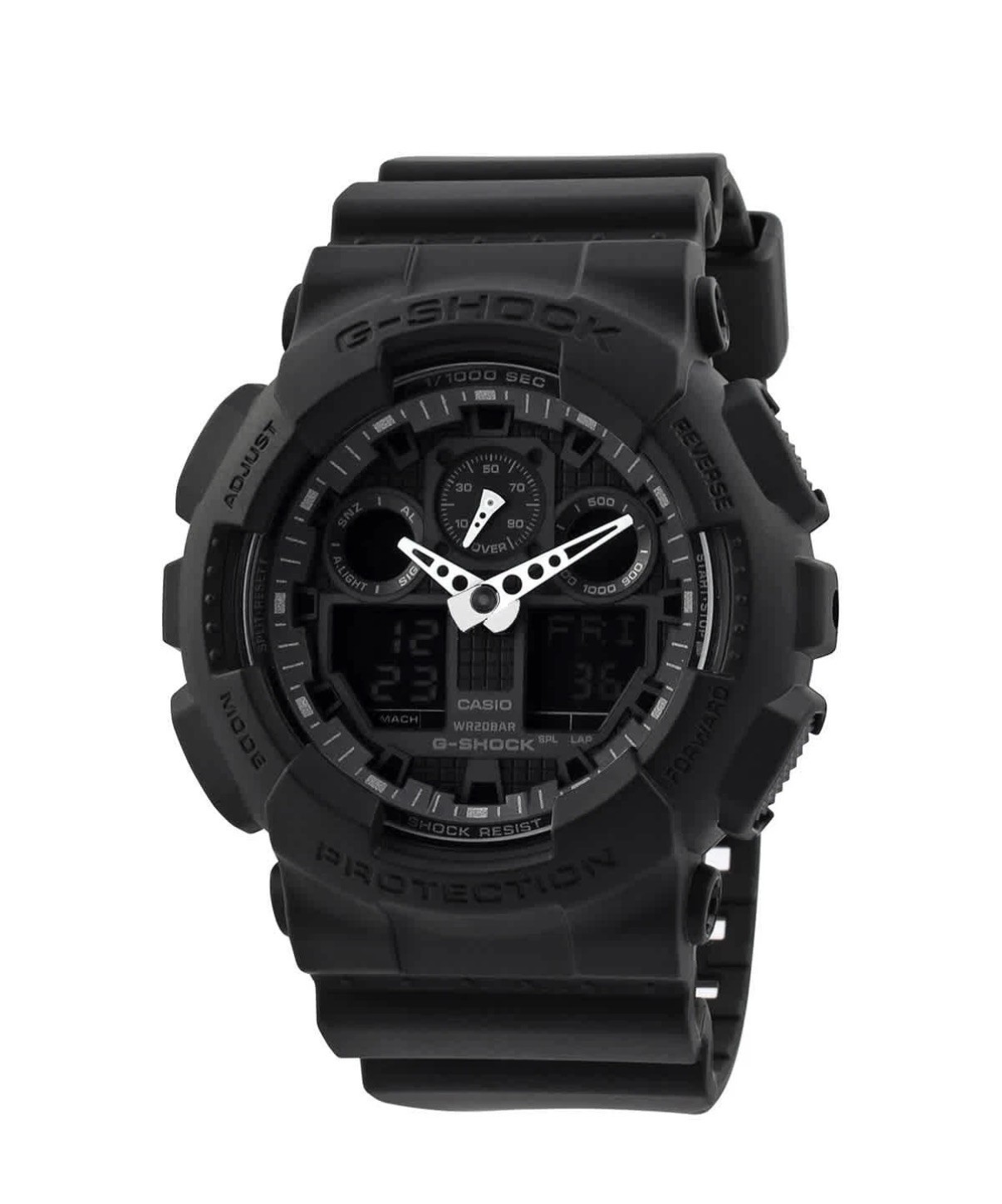 Casio G-Shock Perpetual Alarm World Time Chronograph Quartz Analog-Digital Black Casio G-Shock Perpetual Alarm World Time Chronograph Quartz Analog-Digital Black