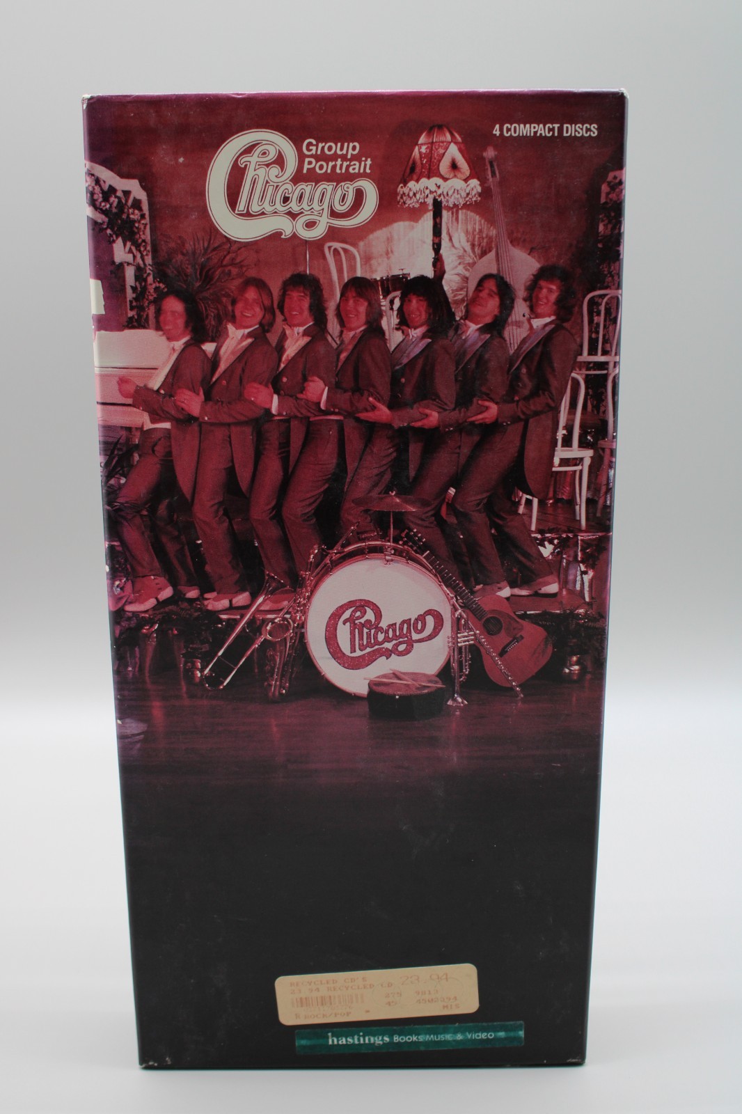 Chicago Group Portrait CD Box Set, 4 CD's Original Columbia Legacy Pressing 1991 Chicago Group Portrait CD Box Set, 4 CD's Original Columbia Legacy Pressing 1991
