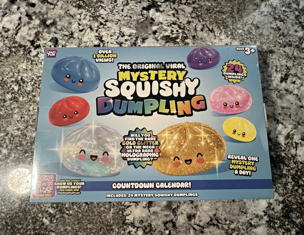REAL RMS Crazy Fun Mystery Dumpling Advent Countdown Calendar 2026 24pc NEW REAL RMS Crazy Fun Mystery Dumpling Advent Countdown Calendar 2026 24pc NEW