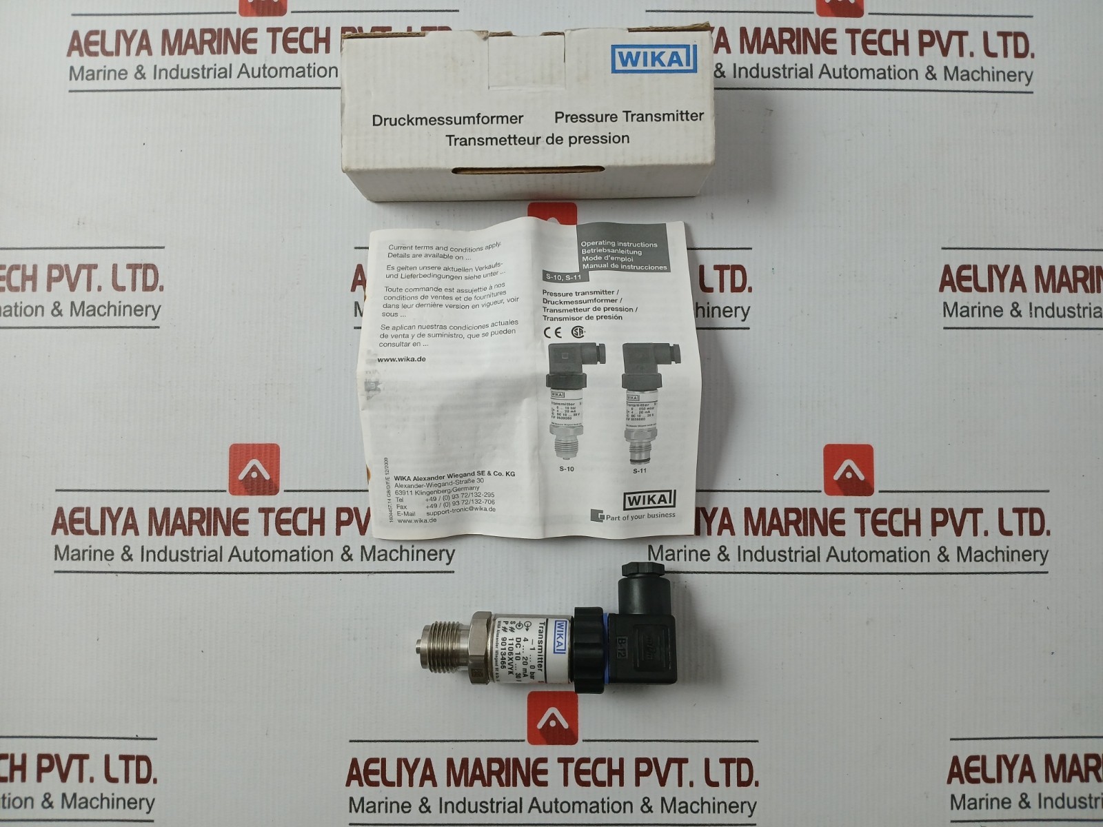 WIKA 9013466 Pressure Transmitter 1…0 BAR