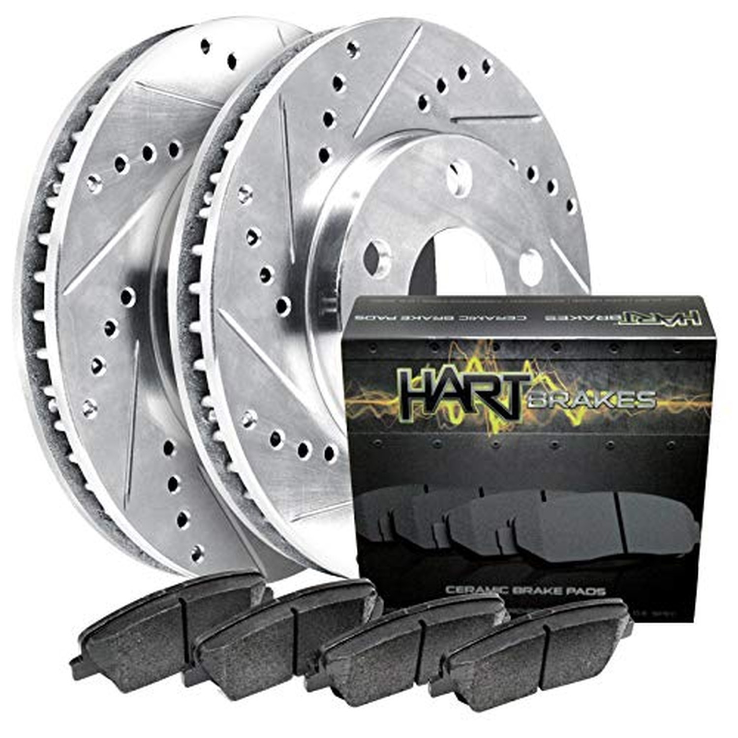 Hart Brakes Front Brake Kit Fits 1980-1993 Dodge Ramcharger, W150 Hart Brakes Front Brake Kit Fits 1980-1993 Dodge Ramcharger, W150