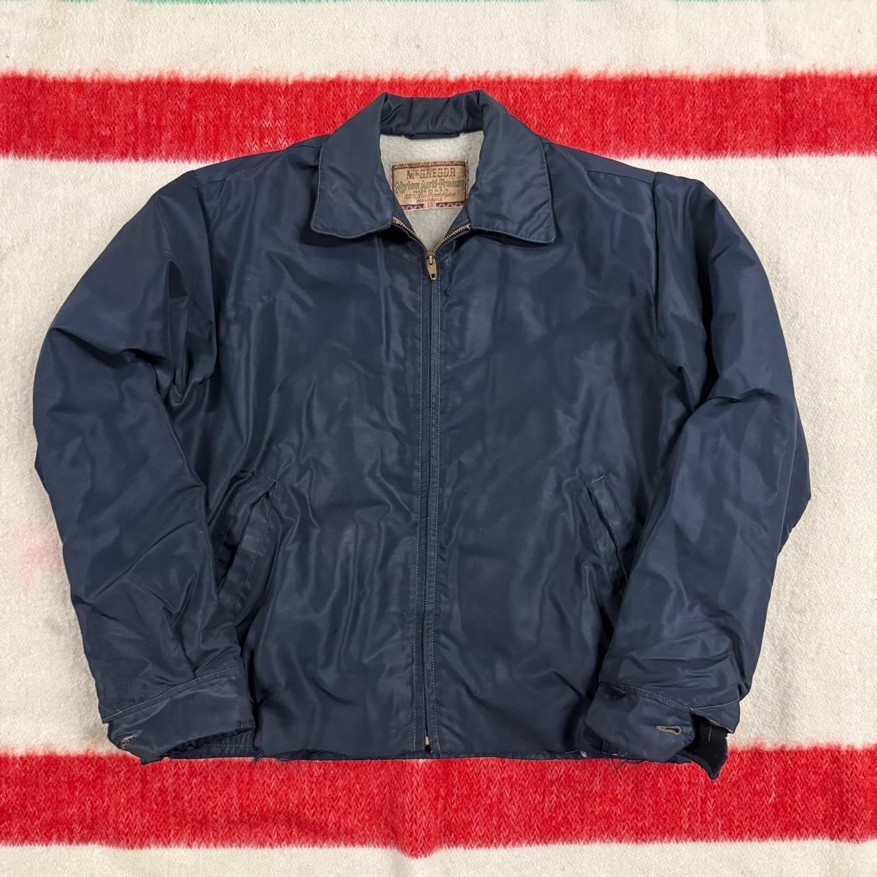 Vintage 50s 60s McGregor Anti Freeze Nylon Jacket 38 James Dean Style HAS WEAR Vintage 50s 60s McGregor Anti Freeze Nylon Jacket 38 James Dean Style HAS WEAR