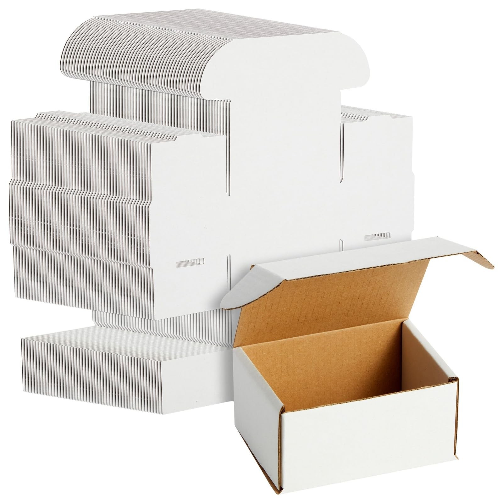 Stockroom Plus Mailing Box - 50 Pack, White, 4 x 3 x 2 Inch one-size, White Stockroom Plus Mailing Box - 50 Pack, White, 4 x 3 x 2 Inch one-size, White