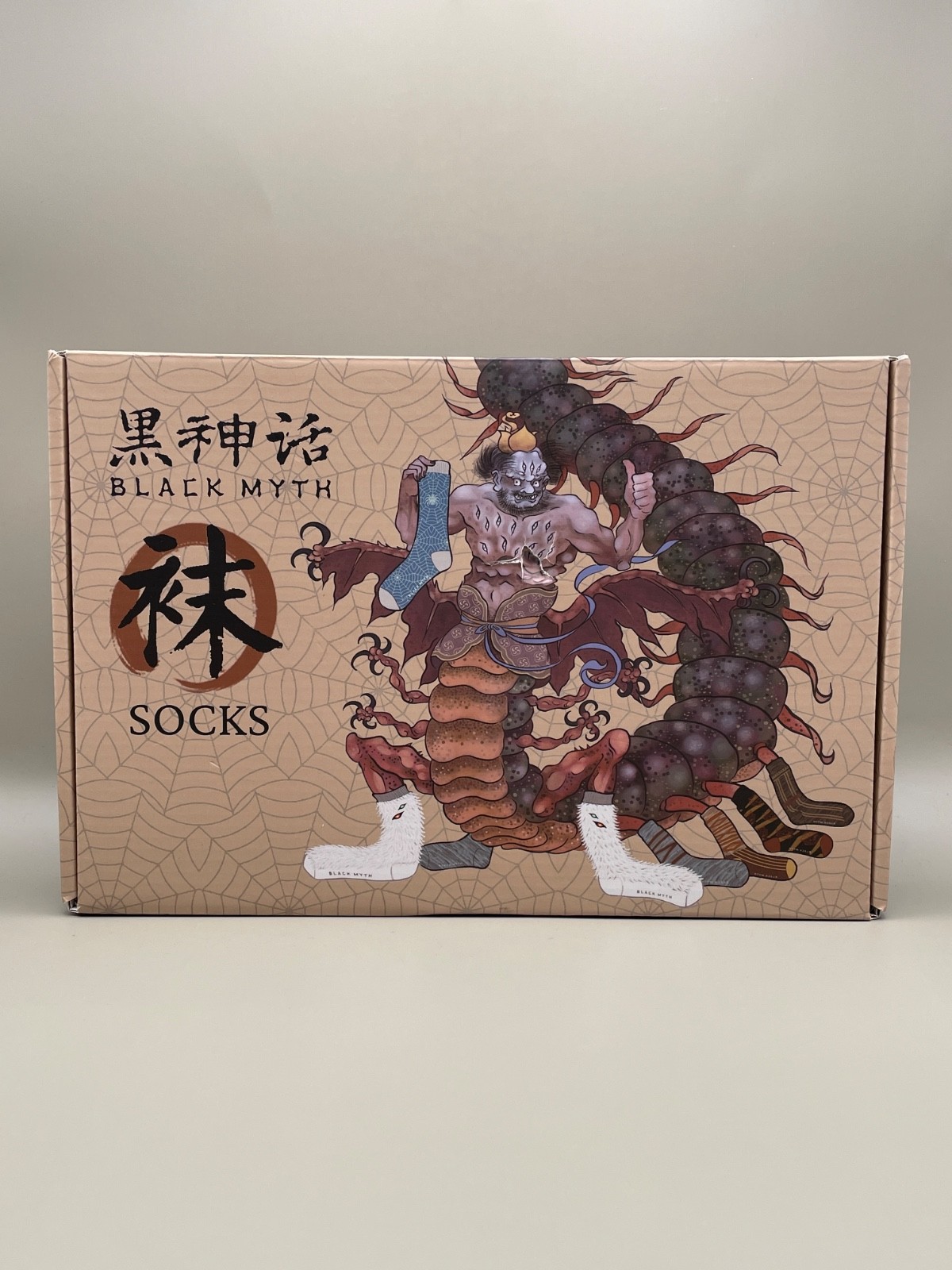 Official Black Myth: Wukong (黑神话：悟空) 6-Pair Sock Set Complete with Original Box