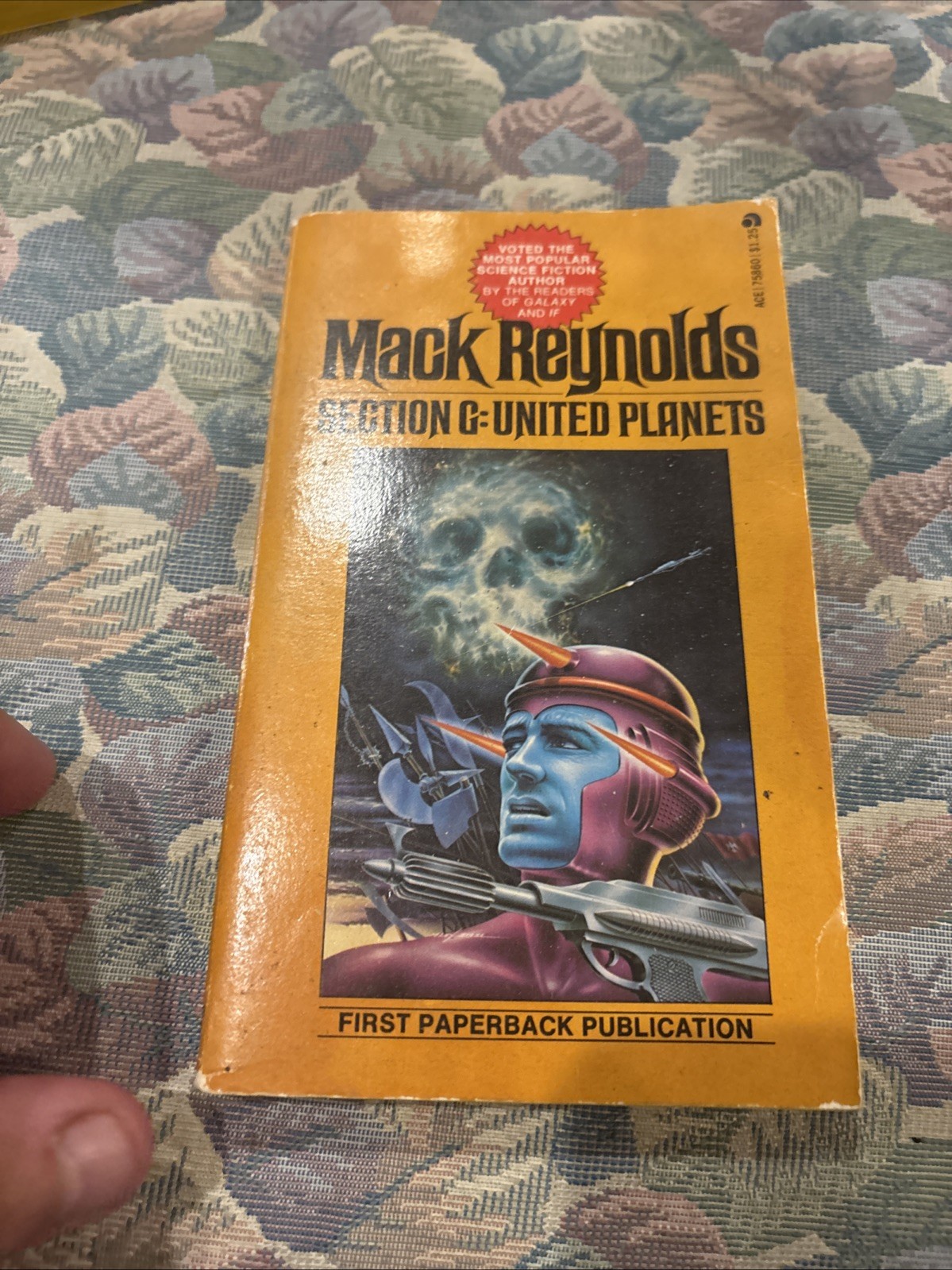 Section G: United Planets Mack Reynolds Vintage Paperback 1976 SciFi Section G: United Planets Mack Reynolds Vintage Paperback 1976 SciFi