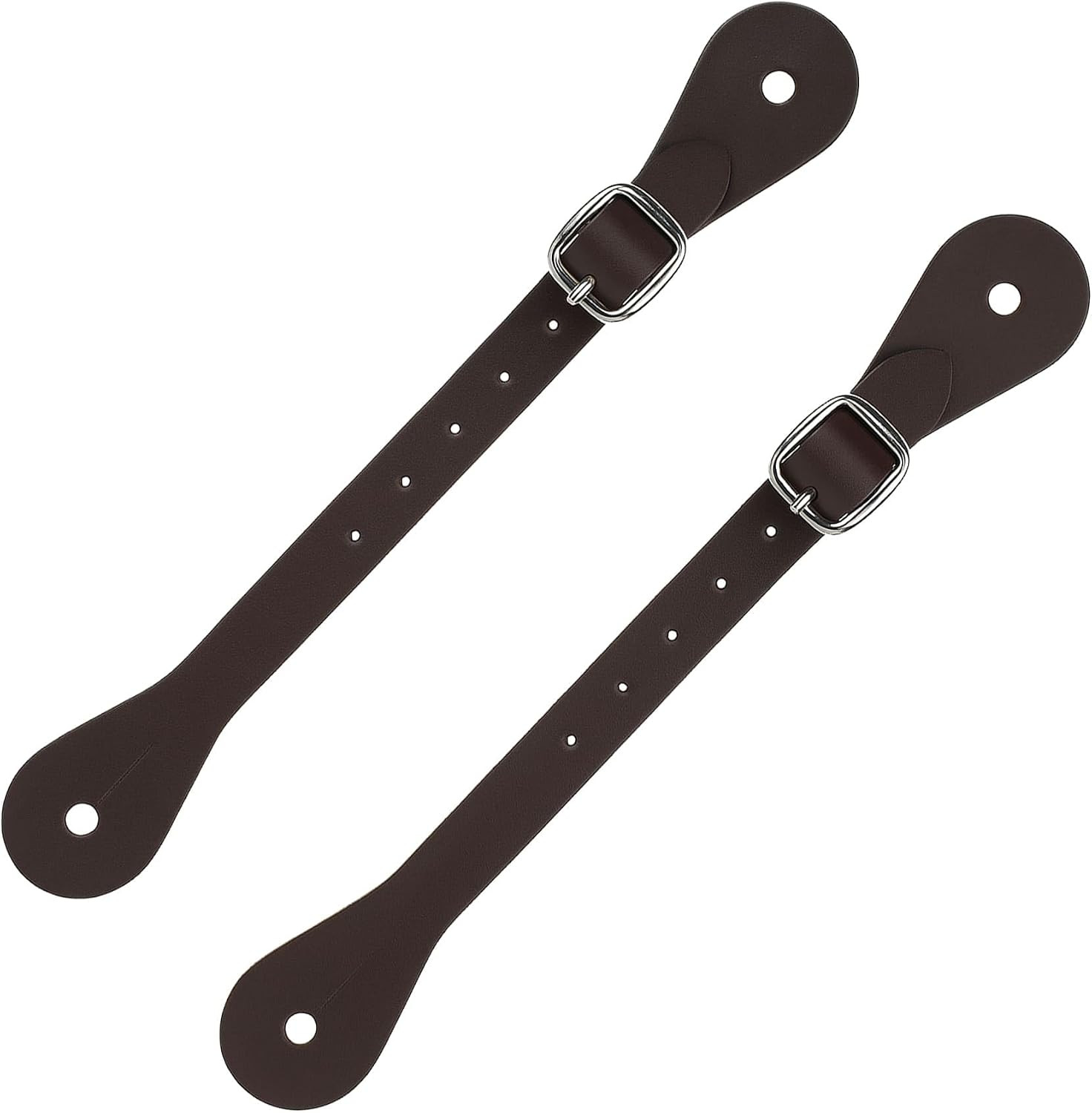 2PCS Handmade Full Grain Leather Spur Straps, Adjustable Western Spur Strap | Ho 2PCS Handmade Full Grain Leather Spur Straps, Adjustable Western Spur Strap | Ho