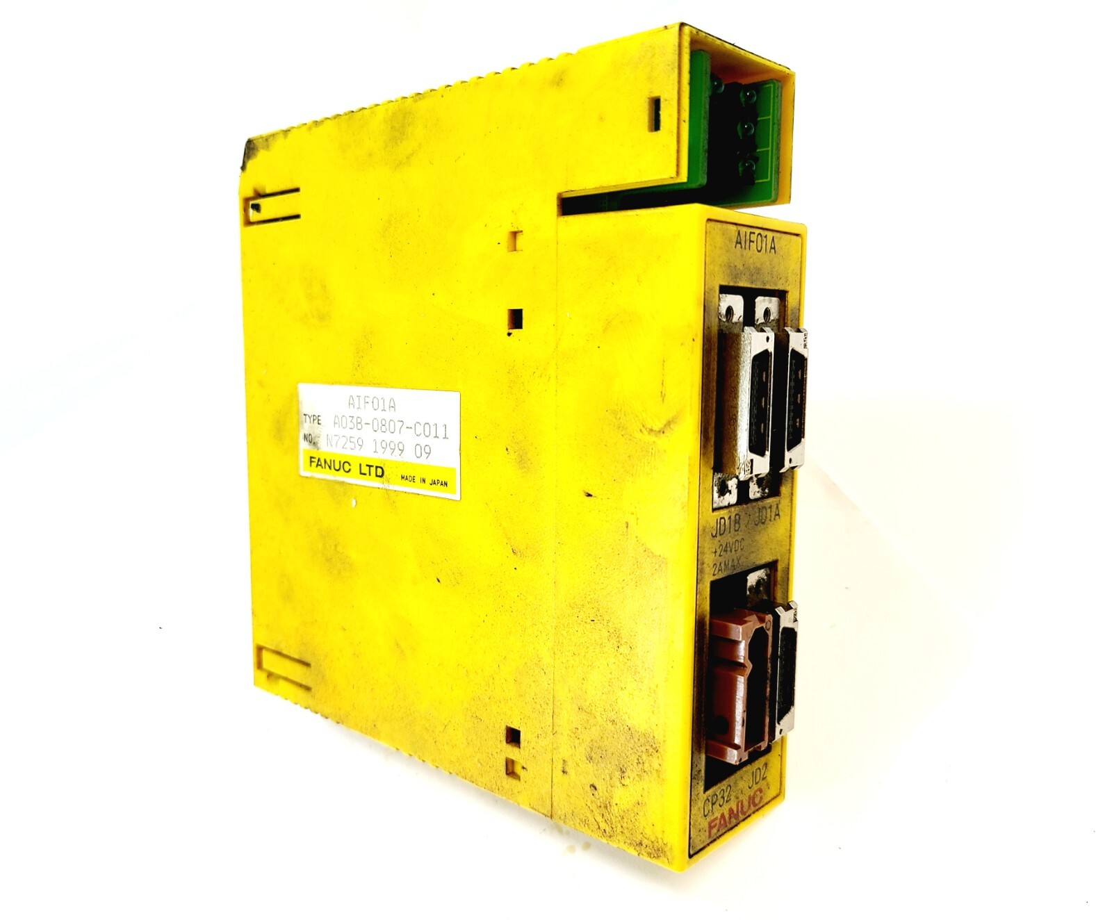 FANUC AIF01A INTERFACE MODULE 24VDC TYPE A03B-0819-C011 FANUC AIF01A INTERFACE MODULE 24VDC TYPE A03B-0819-C011