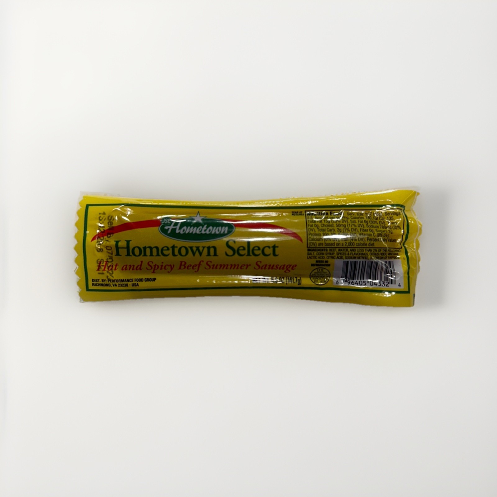Hot And Spicy beef summer sausage Hot And Spicy beef summer sausage
