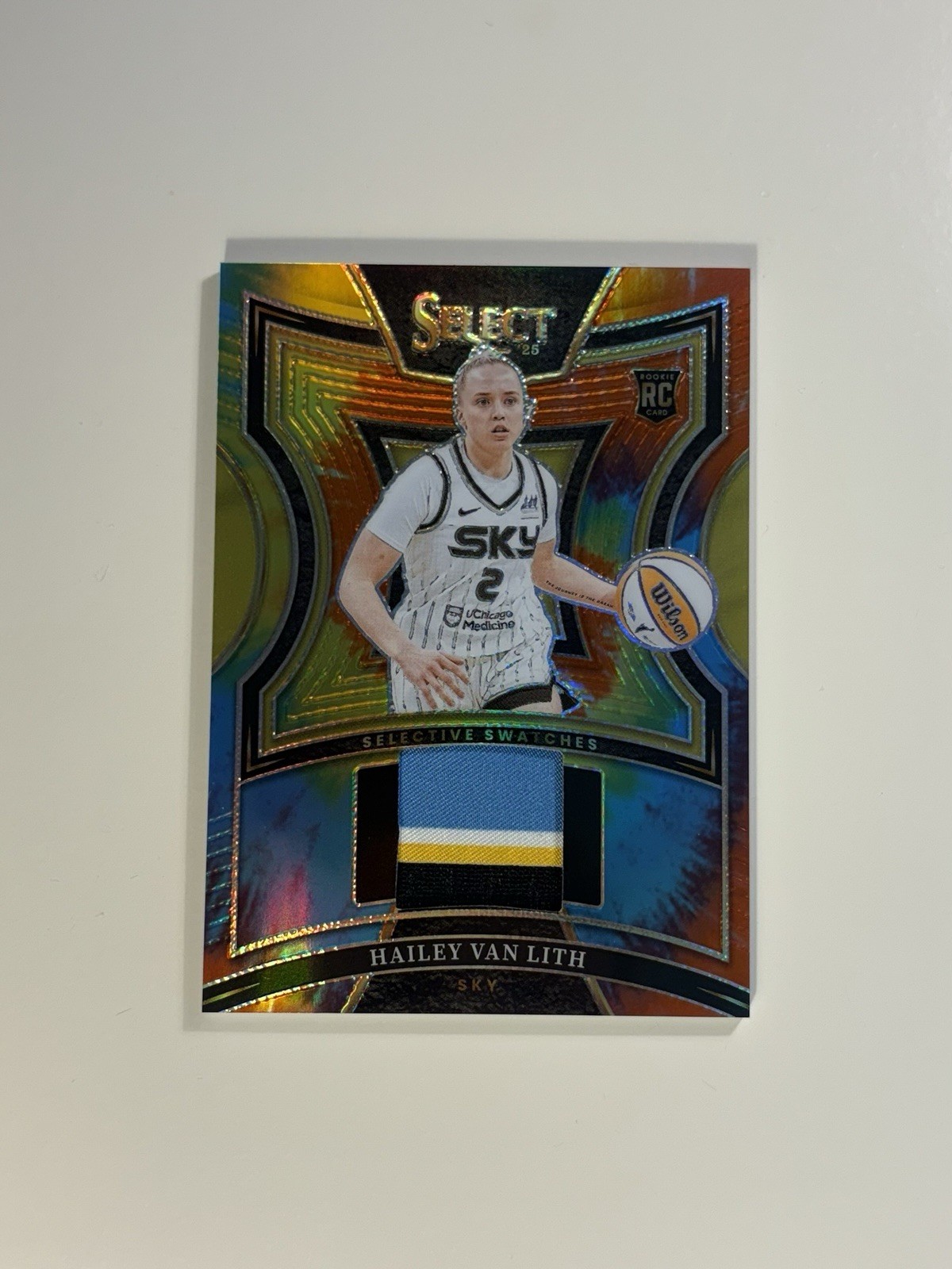 2025 Panini Select Hailey Van Lith Tie-Dye Selective Swatches Patch RC /25 2025 Panini Select Hailey Van Lith Tie-Dye Selective Swatches Patch RC /25
