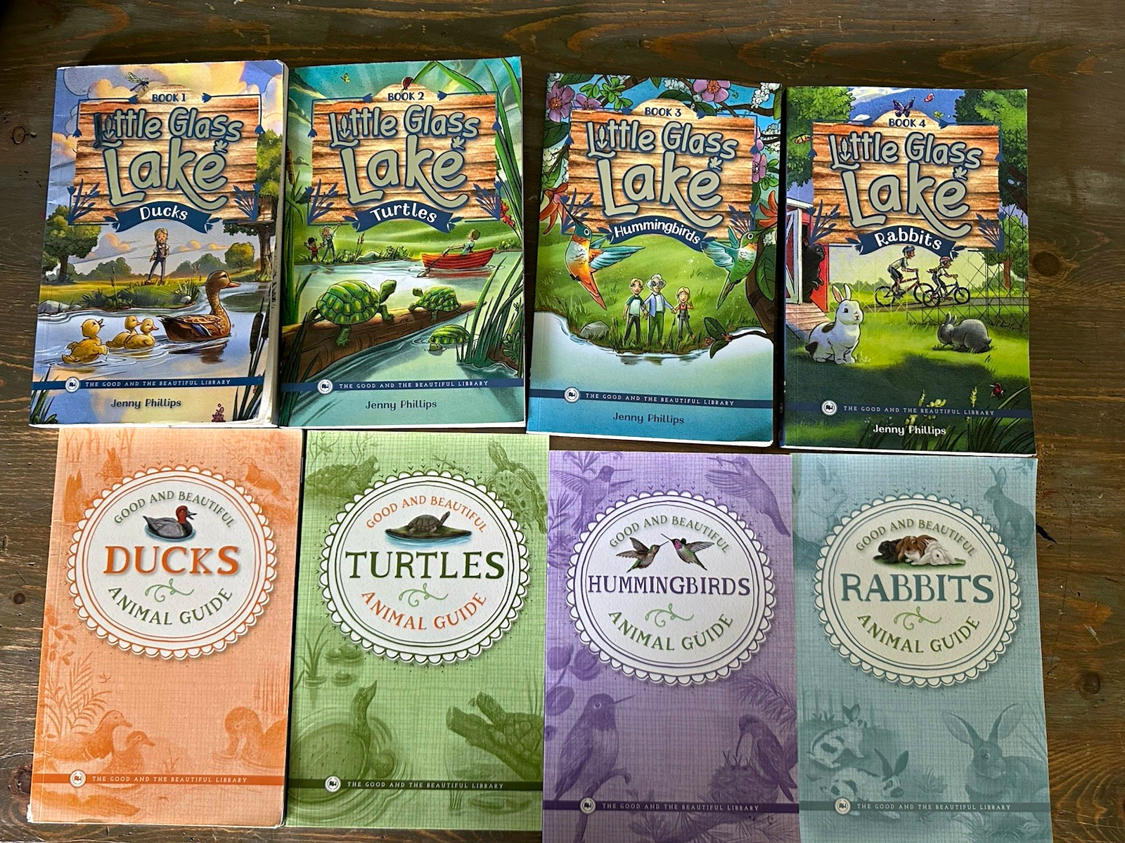 Little Glass Lake Animal Guide Set PB Ages 4-8 Jenny Phillips Ducks Turtles Little Glass Lake Animal Guide Set PB Ages 4-8 Jenny Phillips Ducks Turtles