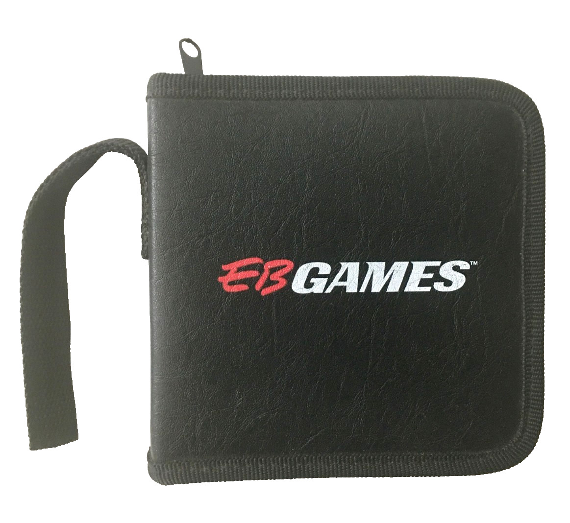 Vintage EB Games Zippered Disc / CD Case Binder with Strap Vintage EB Games Zippered Disc / CD Case Binder with Strap