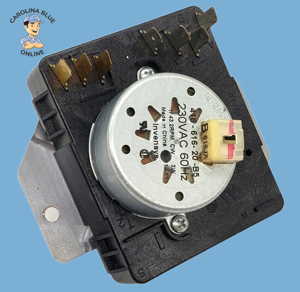 OEM Whirlpool Dryer Timer W10185970E W10185970 1-Year Warranty (Ships Today)