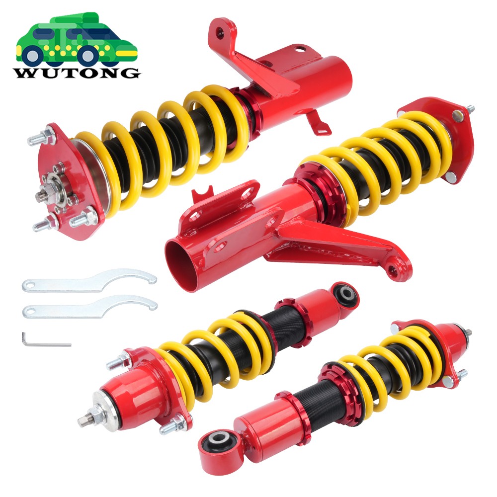 Suspension Coilover Shocks & Springs for Honda Civic 2001-2005 Height Adjustable Suspension Coilover Shocks & Springs for Honda Civic 2001-2005 Height Adjustable