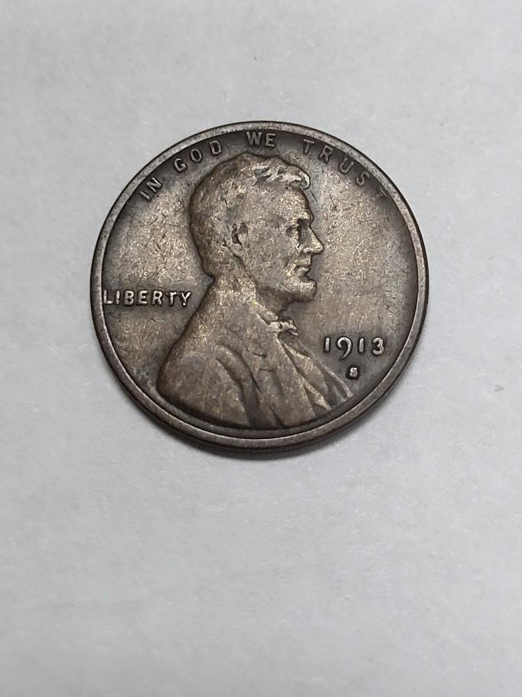 1913 S Lincoln Cent Better Date CHEAP L 1913 S Lincoln Cent Better Date CHEAP L